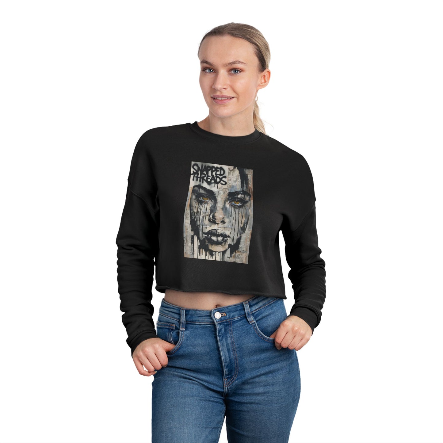 Gypsy Tears Cropped Sweatshirt