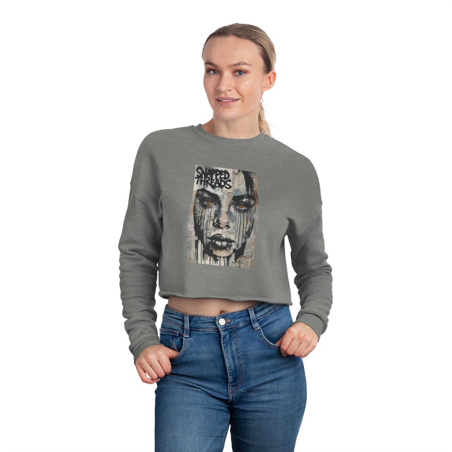 Gypsy Tears Cropped Sweatshirt