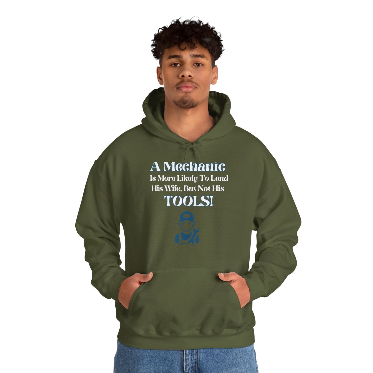 Not His Tools Hooded Sweatshirt