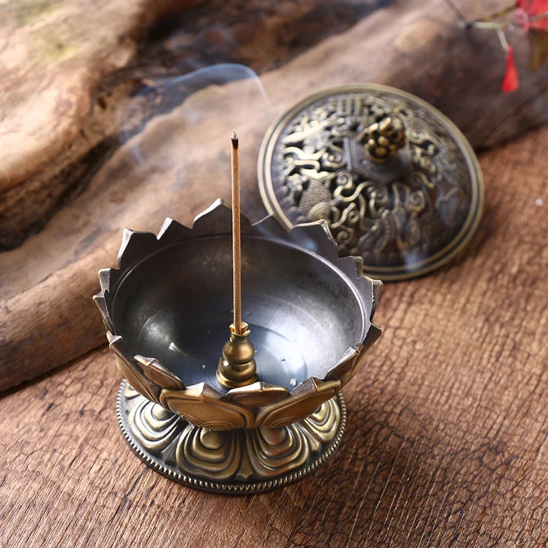 Petite Lotus Flower Incense Holder