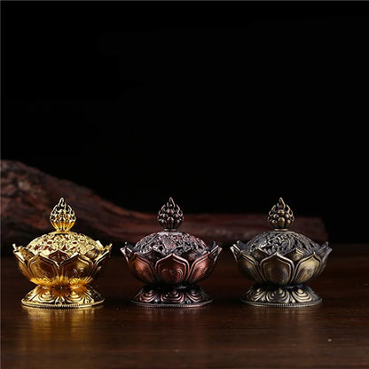 Petite Lotus Flower Incense Holder